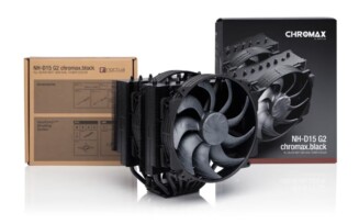 Imagem de divulgação do NH-D15 G2 chroma.black