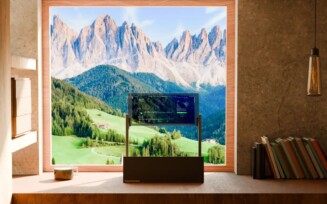 Monitor transparente da Visual Instruments