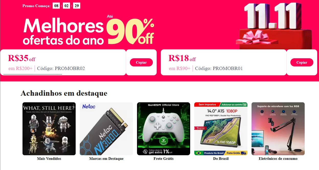 Popó e Wanderlei Silva se unem em campanha do AliExpress com descontos de até 90%