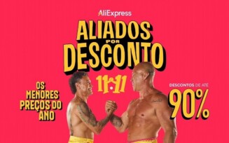Popó e Wanderlei Silva se unem em campanha do AliExpress com descontos de até 90%