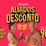 Popó e Wanderlei Silva se unem em campanha do AliExpress com descontos de até 90%