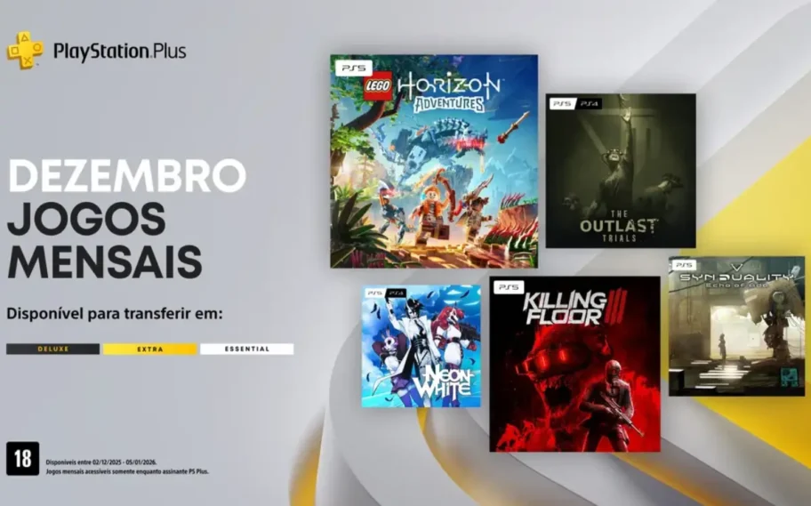 PS Plus dezembro
