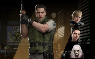 Chris Redfield em Resident Evil Survival Unit