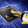 Imagem do Snapdragon X Elite com pinguim do Linux