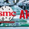 Logo da TSMC com A14 do lado