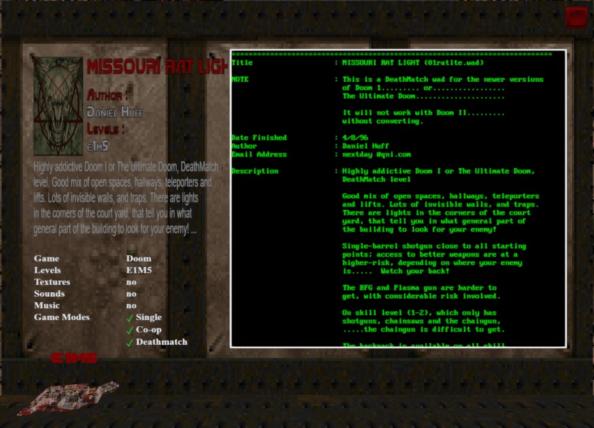Site permite jogar milhares de fases de Doom criadas pela comunidade