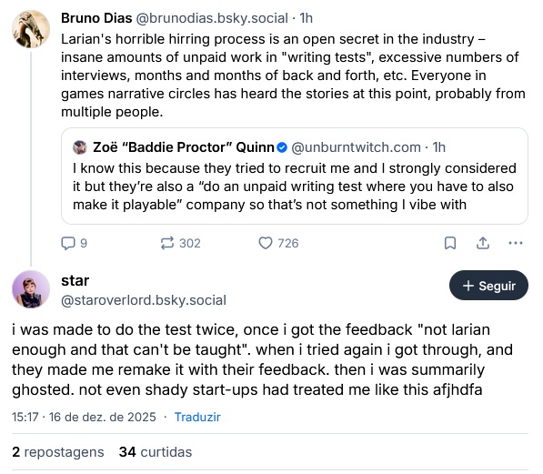 Larian confirma que usa IA generativa em Divinity e vira alvo de críticas