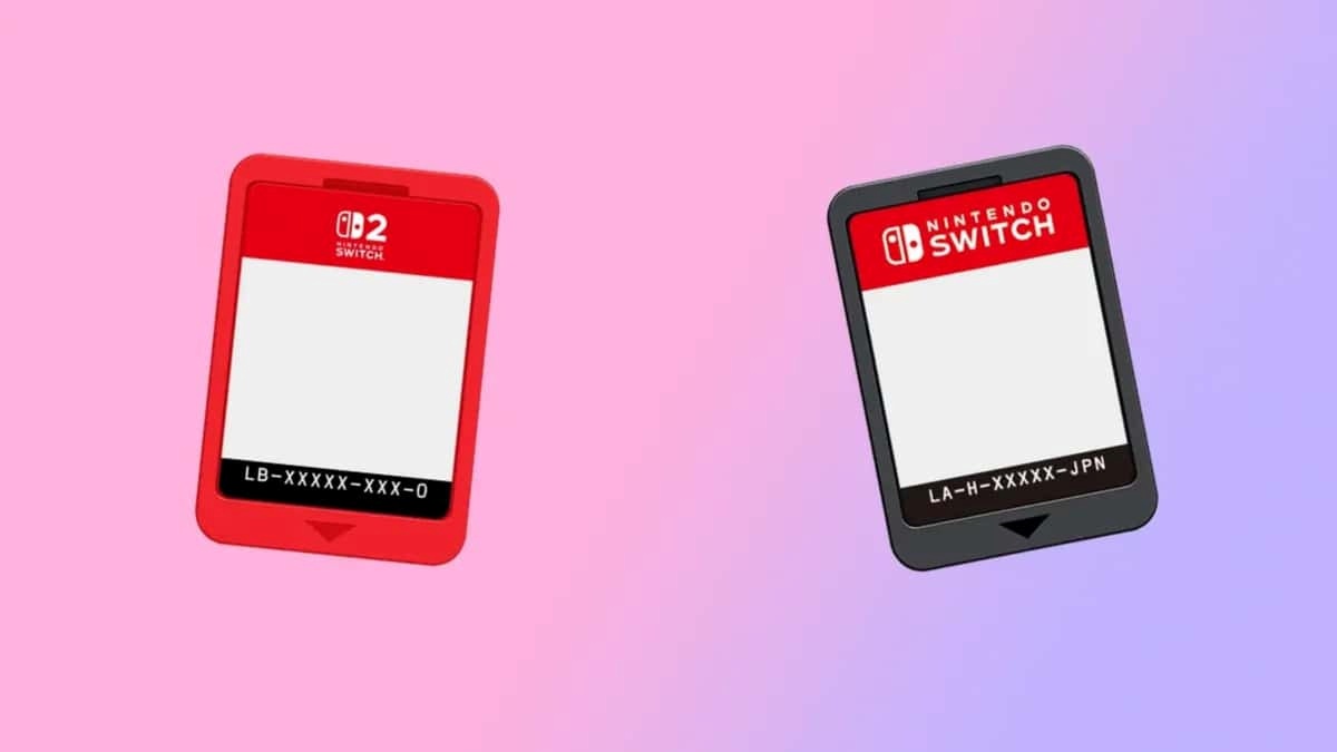 Nintendo amplia opções de tamanhos para cartuchos do Switch 2
