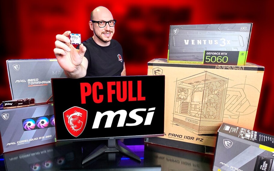 PC Gaming em 2025: restrospectiva enquanto montamos uma máquina FULL MSI!