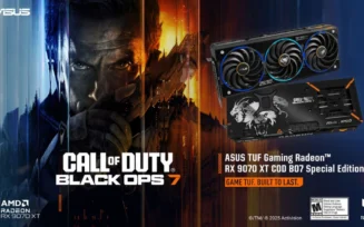 ASUS revela Radeon RX 9070 XT edição Call of Duty: Black Ops 7 com apenas 1.000 unidades no mundo