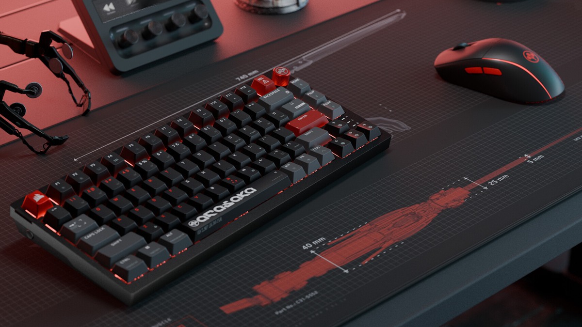 Corsair celebra 5 anos de Cyberpunk 2077 com periféricos gamer inspirados na Arasaka
