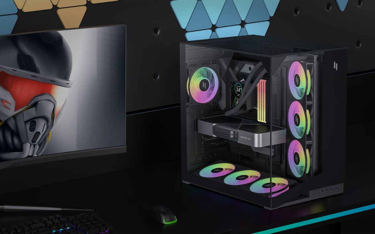 Gamemax lanza nueva línea de gabinetes NEX C56 con doble compartimento