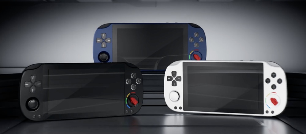 Opções de cores do novo portátil