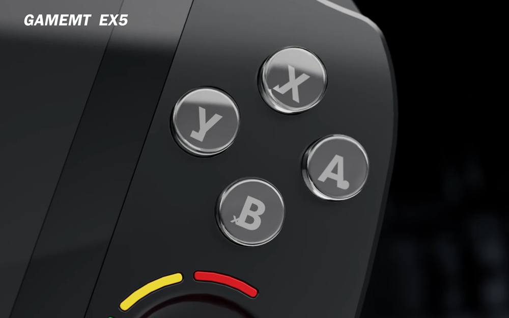 Botões do novo portátil vistos de perto