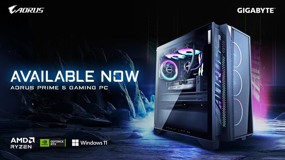 Divulgação do PC completo da Gigabyte