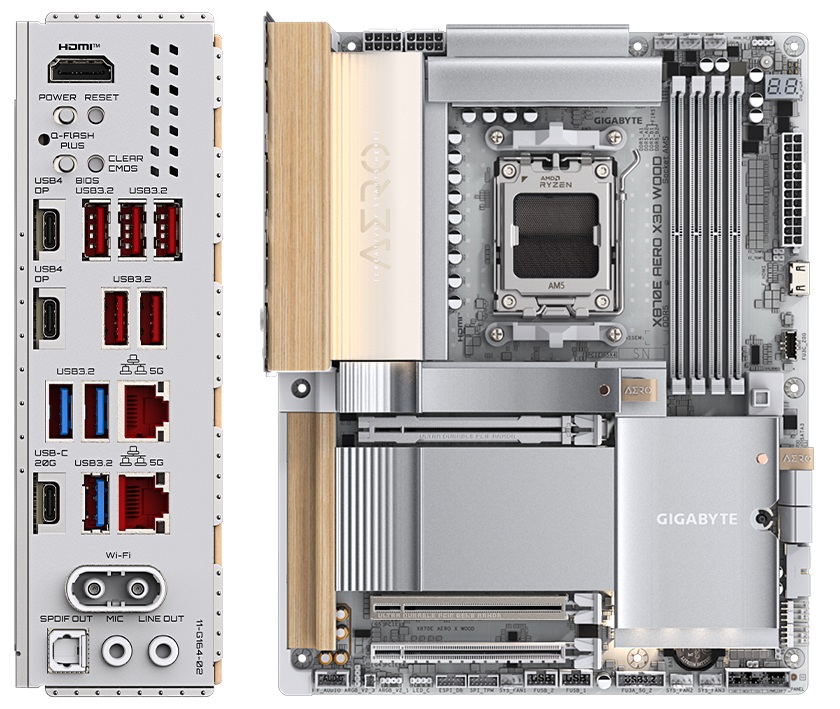 Conexões da nova placa