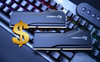 Memórias G.Skill com cifrão ao lado