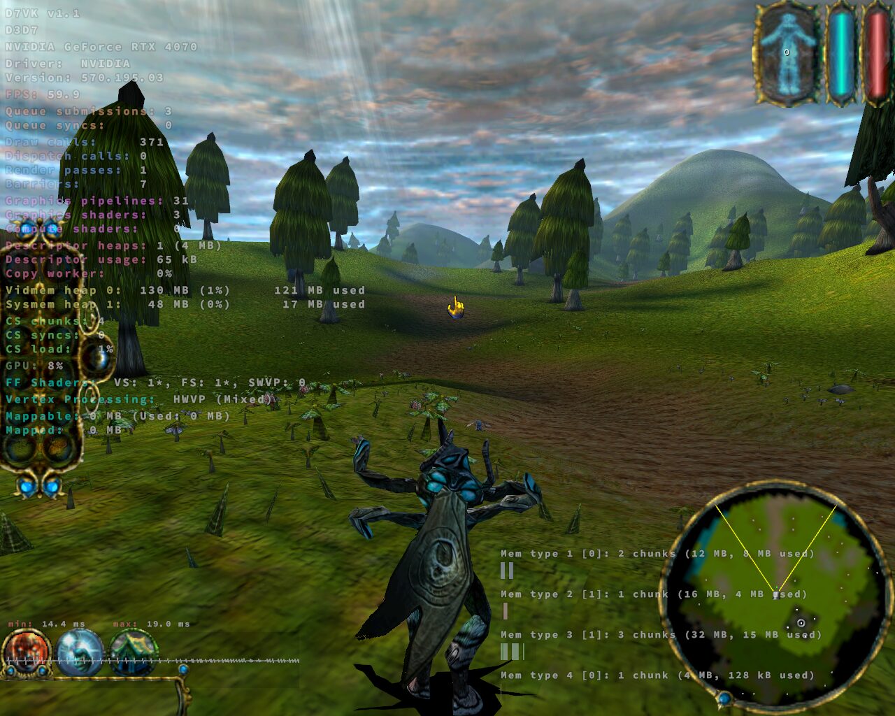 Lista de jogos suportados pelo D7VK no GitHub