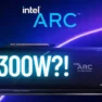 Imagem de GPU Intel Arc editada