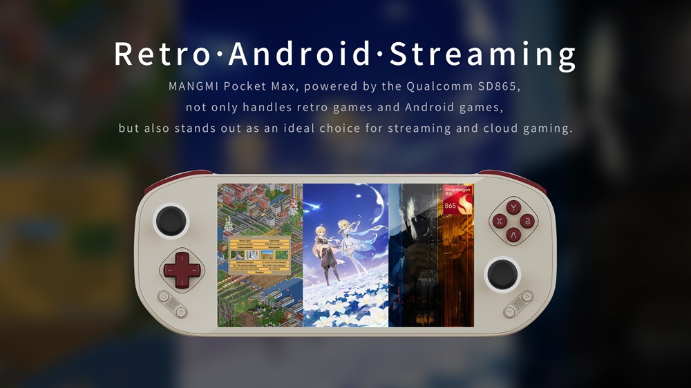 Mangmi confirma o Snapdragon 865 no Pocket Max
