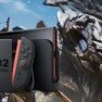 Imagem de Monster Hunter Wilds com Switch 2 editado por cima