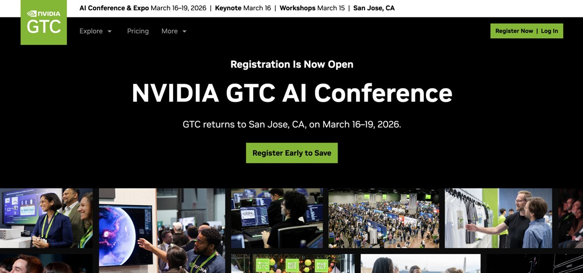 NVIDIA confirma próxima edição da GTC para março de 2026