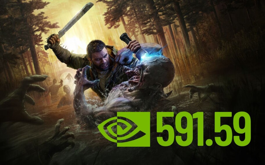 Imagem de Dying Light: The Beast com versão do novo driver da NVIDIA