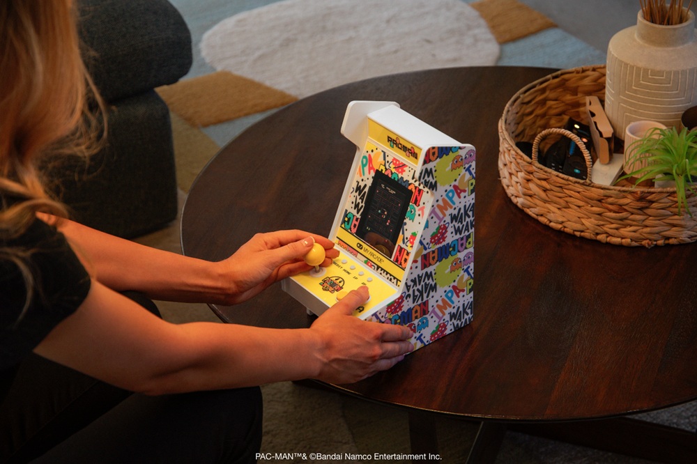 Mini fliperama do Pac-Man