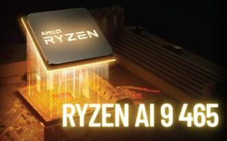 CPU Ryzen com AI 9 465 escrito