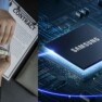 Imagem de chip Samsung editada com imagem de suborno