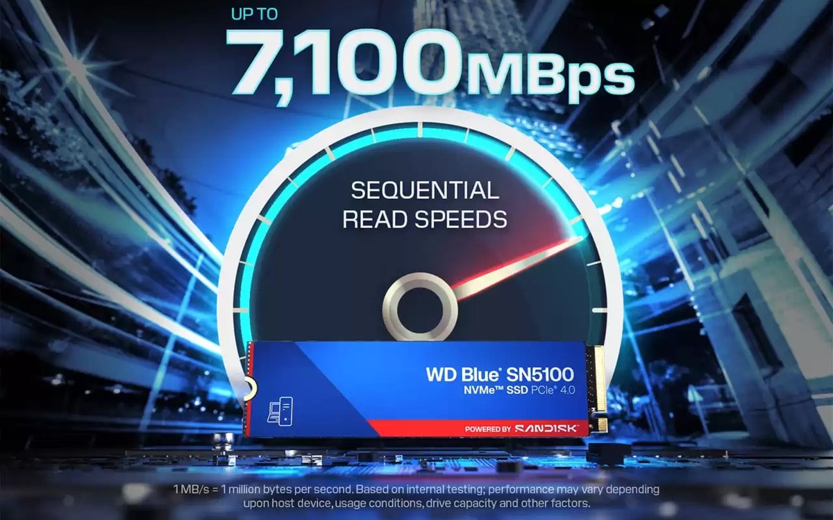 Sandisk launches new WD Blue SN5100 SSD in Brazil