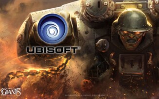 Imagem de March of Giants com logo da Ubisoft