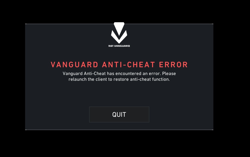 Sistema anti-cheat de Valorant