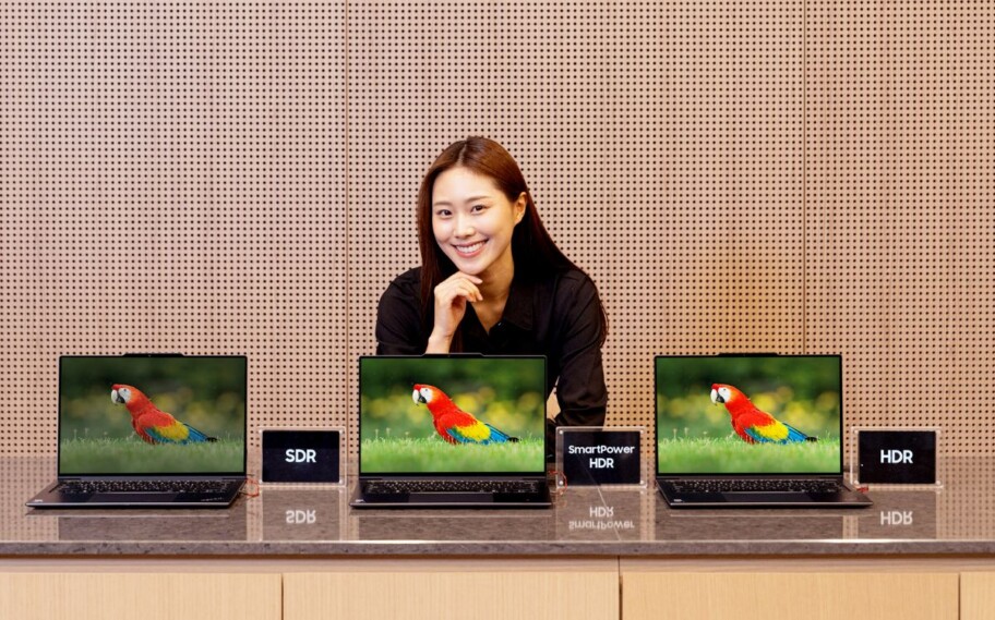 Samsung e Intel reduzem consumo de paineis OLED em 22% com tecnologia SmartPower HDR