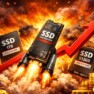SSDs empresariais vão ficar mais caros: SanDisk planeja aumento de até 100% no NAND em 2026