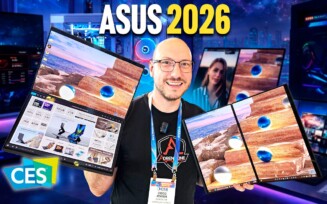 Quantas telas você precisa? ASUS na CES 2026