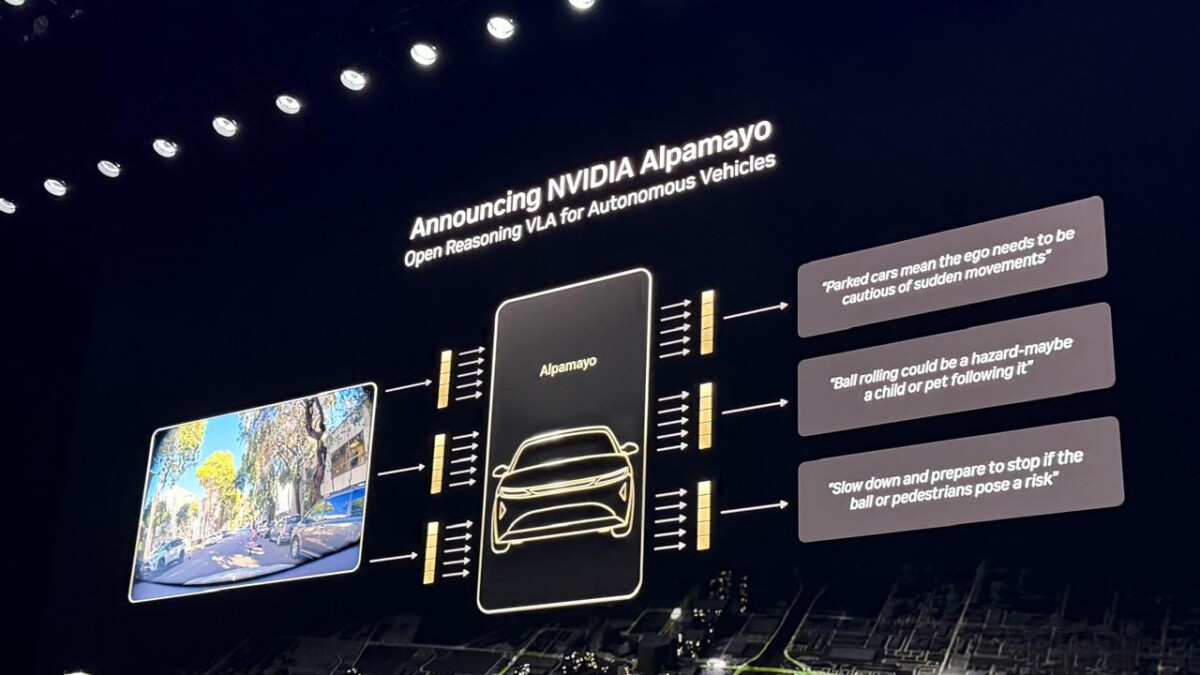 NVIDIA Alpamayo é o "momento ChatGPT" da direção autônoma de veículos 5 NVIDIA Alpamayo