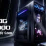 ASUS revela o ROG G1000, desktop monstruoso com AniMe Holo, RTX 5090 e refrigeração de 420 mm