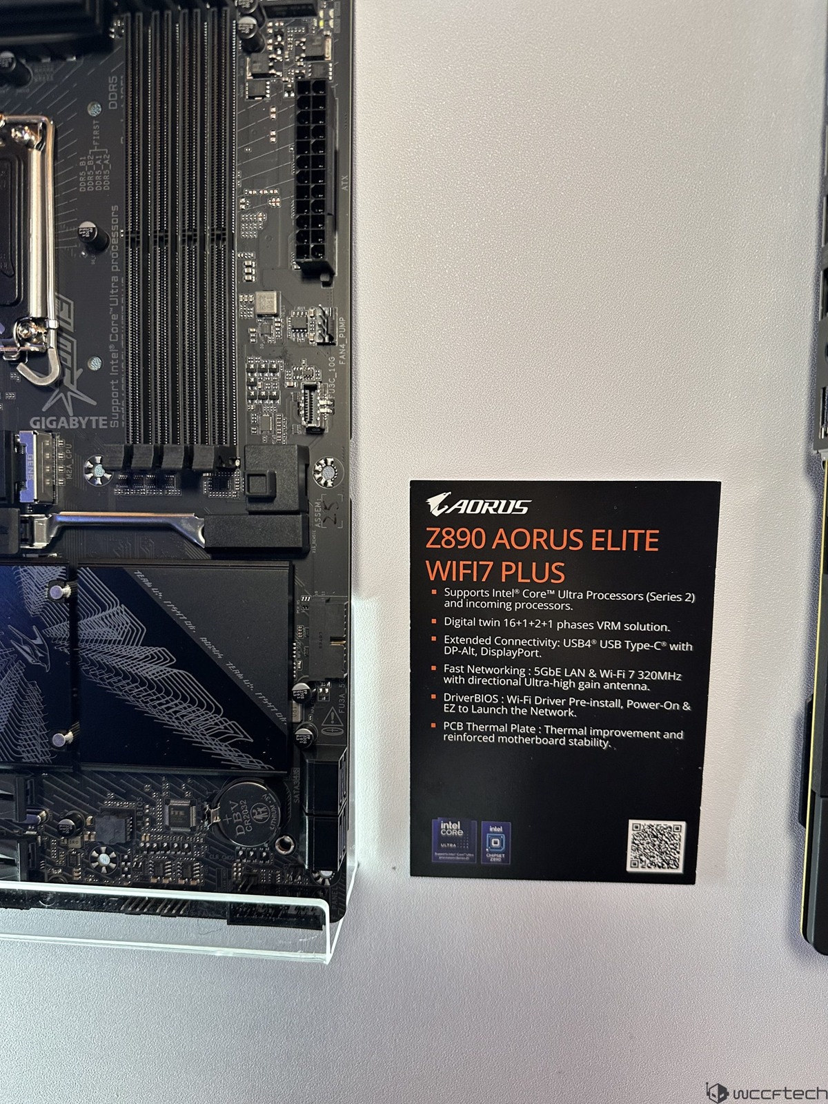 Gigabyte confirma placas-mãe Z890 prontas para Intel Arrow Lake Refresh e demonstra memória CQDIMM de 256 GB