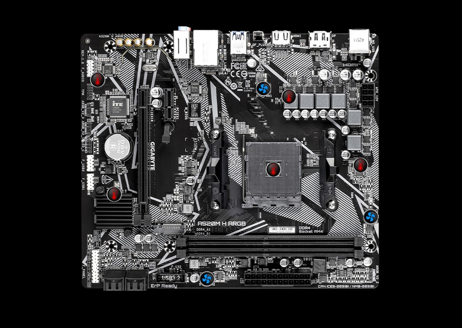 Gigabyte lança novas placas-mãe AM4 com DDR4 em meio à disparada dos preços da DDR5