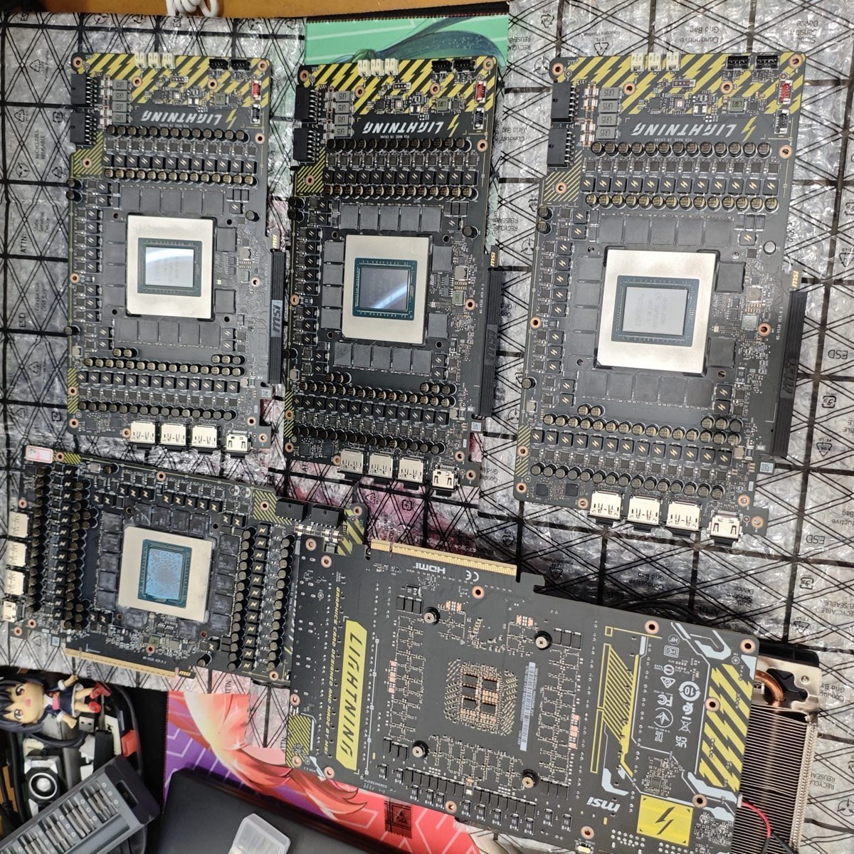 MSI RTX 5090 Lightning Z atinge frequência de GPU recorde de 3.75 GHz