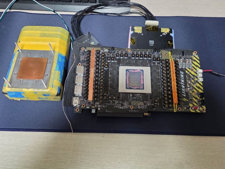 MSI RTX 5090 Lightning Z atinge frequência de GPU recorde de 3.75 GHz