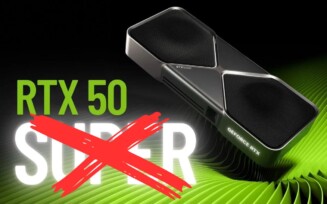 RTX 50 com SUPER escrito e cancelado