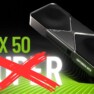 RTX 50 com SUPER escrito e cancelado