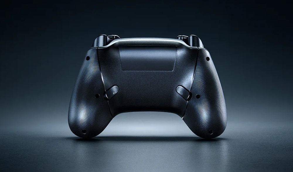 Parte de trás do controle