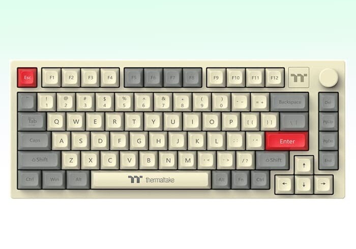 Teclado retrô da Thermaltake