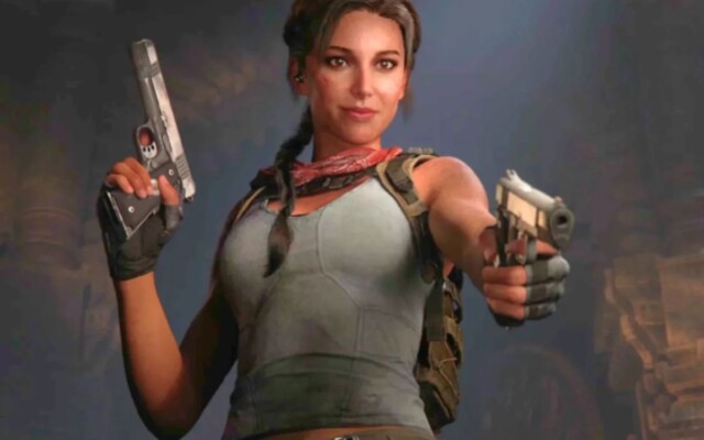 Lara Croft em Tomb Raider Catalyst