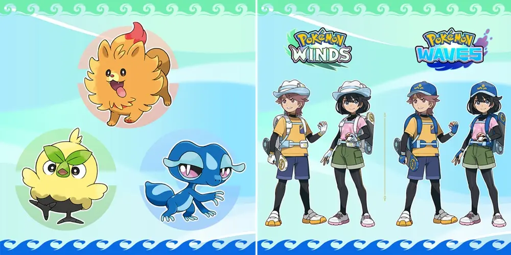 Imagens oficiais do novo Pokémon