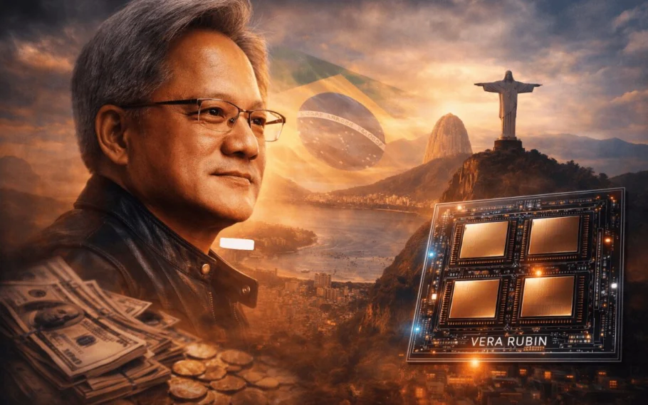 NVIDIA projeta receita de US$ 1 trilhão com Blackwell e Vera Rubin até 2027